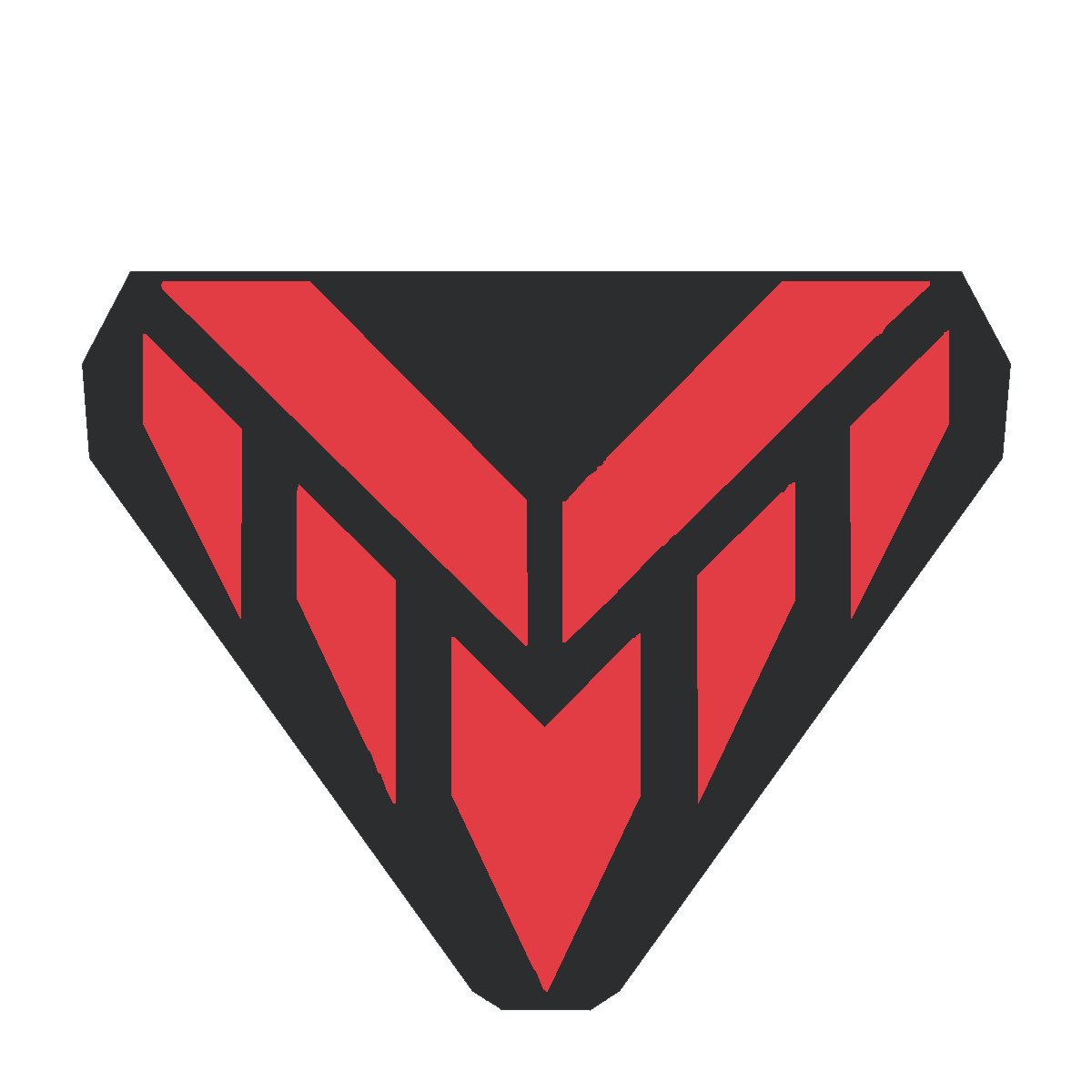Valkyra faction desk logo product rendering