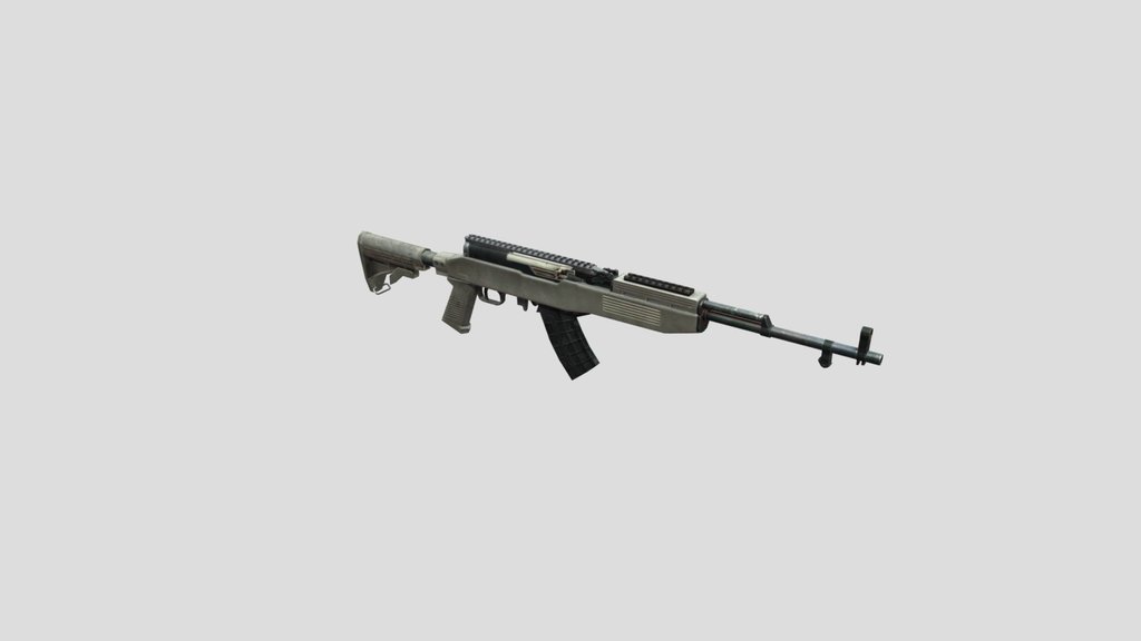 WARDOGS color reference for the full-size permanently nonfiring SKS display prop